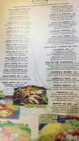 El Loro Mexican menu