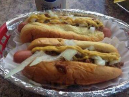 The Hot Dog Hut food