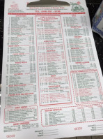 Union Lotus menu