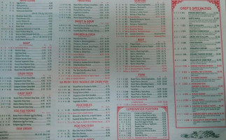 King's Chinese Carryout menu