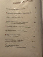 Le Colbert menu