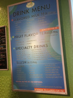 Brian's Shave Ice menu