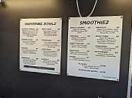 Cocobowlz menu