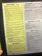 Suave Sabor menu