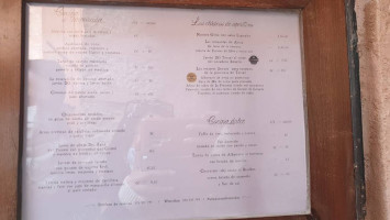 Alizia Casa De Comidas menu