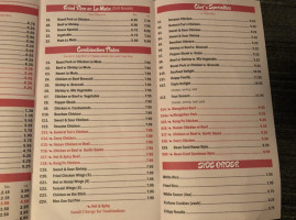 Fuji Hibachi Wok Sushi menu