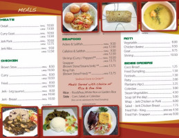 Jamrock Irie Jerk menu