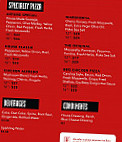 Arturo's Pizza menu