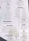 Alabama Jack's menu