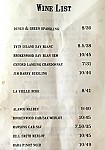 Rocks Brewing Co. menu