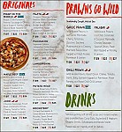 Rocketboy Pizza menu