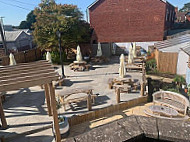 The Woolpack Inn outside