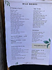 The Wild Lab menu