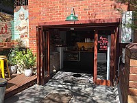 The Roastery Cafe outside