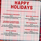 The Trolley Stop Diner menu