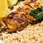 The Greek Mediterranean Steak Seafood food