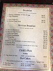 El Mirador menu