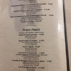 Il Bacaro menu