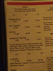 Saullo's menu