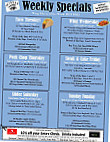 Donna's Tavern menu