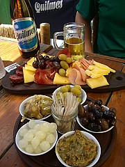 Tablata Picadas y Bebidas