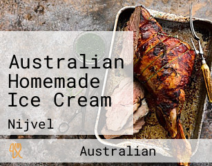 Australian Homemade Ice Cream