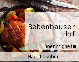 Bebenhauser Hof