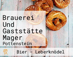 Brauerei Und Gaststätte Mager