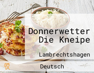 Donnerwetter Die Kneipe