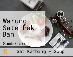 Warung Sate Pak Ban