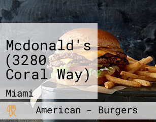 Mcdonald's (3280 Coral Way)