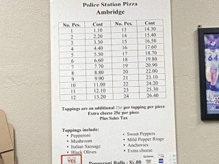Police Station Pizza