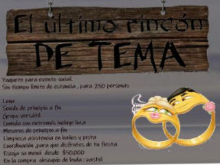 El último Rincón De Tema