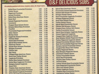 D&f Deli And Liquors