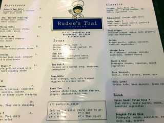 Rudee’s Thai Cuisine