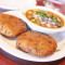 Aloo Tikki (2 Pcs) Cholay