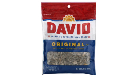 David Sunflower Seeds Original 5.25Oz