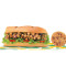 Cookie With Veg Sub Combo (15 Cm, 6 Tum)