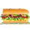 Veggie Delite Sub 15 Cm, 6 Tum