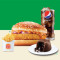 Crispy Veg Burger Medium Fries Medium Pepsi Choco Lava Cup