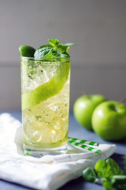 Grönt Äpple Mojito