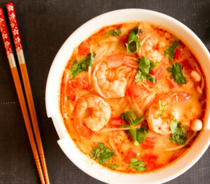 Tom Yum Nudelsoppa