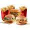 Mcspicy Chicken Burger Grillad Chicken Cheese Burger Mcchicken Chicken Maharaja Mac 3 Fries(L)