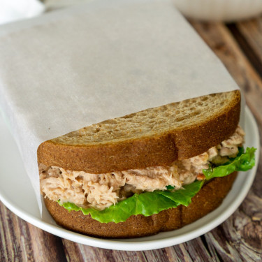 Sandwich Med Tonfisksallad För Barn