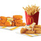 Chicken Mcnuggets 6 St Cheesy Veg Nuggets 9 St Pommes Frites (M)