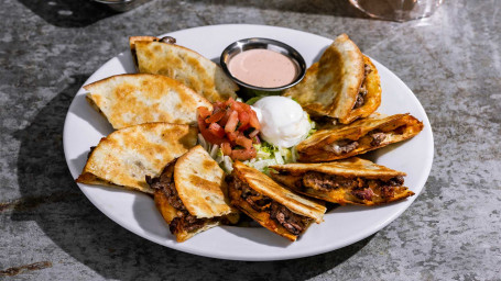 Beef Bacon Ranch Quesadillas