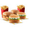 2 Mcveggie-Burgare 2 Majsostburgare 2 Pommes Frites (L)