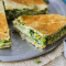 Spinach And Cord Cheese Sandwich