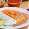 Pollo Asado, Carne Asada Or Veggie Burro Served With Rice And Beans