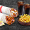 (Ter Till 2) Korv Wrap Bhuna Chicken Wraps Fries Meal